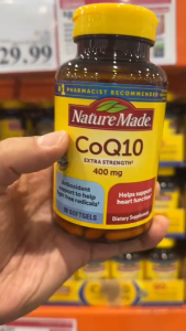 [HÀNG MỸ] Bổ sung CoQ10 Cho Tim Mạch Nature Made  400mg 90 viên Mỹ Hỗ Trợ Sức Khỏe Tim Mạch - Lazada