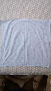 ผ้าอ้อมสำลา 18/22/24/27นิ้ว ขนาดสูงสำหรับเนื้อนู้ 6 ผืน *พร้อมส่ง