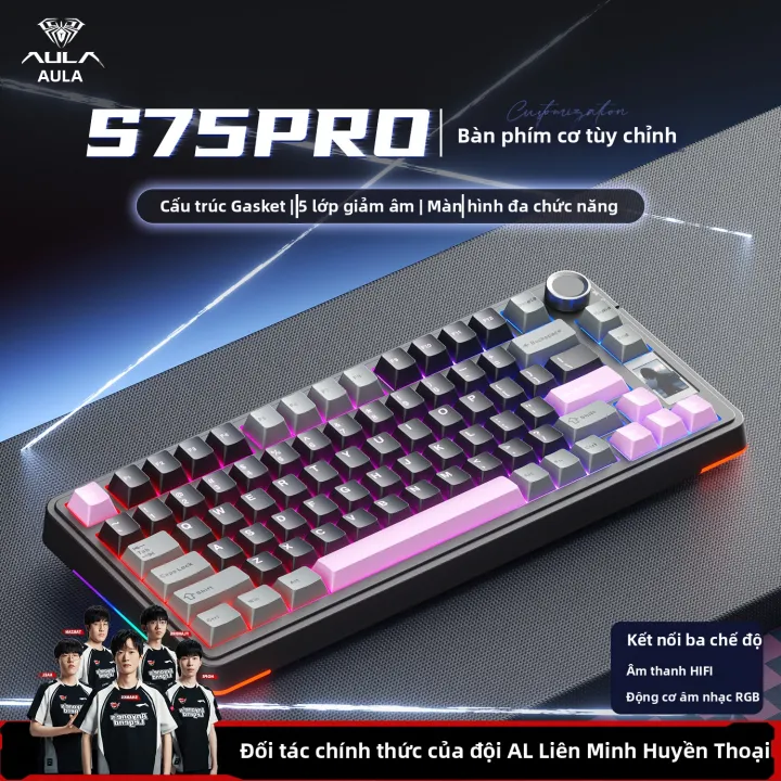 AULA-MOJING | Bộ bàn phím và chuột không dây dành cho chơi game, máy tính, thiết bị ngoại vi laptop, có thể thay thế nhanh chóng | BigBuy360 - bigbuy360.vn AULA-MOJING | Bộ bàn phím và chuột không dây dành cho chơi game, máy tính, thiết bị ngoại vi laptop, có thể thay thế nhanh chóng | BigBuy360 - bigbuy360.vn