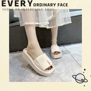 PiShops คอลเลคชั่นใหม่ รองเท้าแตะเสริมส้นผู้หญิง ทรงสวย พื้นนุ่มรองรับน้ำหนักได้ดี ราคาถูกสุดๆ