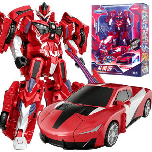 WANKELAI | Transforming Car Toy for Educational Development Boys 3+