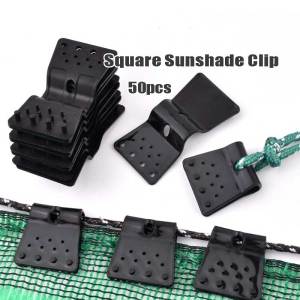 50Pcs Butterfly Type Sun Shade Net Clips Greenhouse Film Clip Shade Netting Accessories