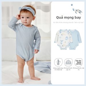 i-baby | Bodysuit Dành Cho Bé Điều Chỉnh Nhiệt 5/8 Tay