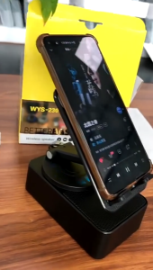 3-in-1 Wireless Speaker: Bluetooth Speaker Phone Stand & Power Bank with USB Charging