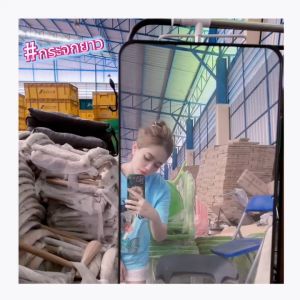 Sum🌈กระจกยาวเต็มตัว ราคาพิเศษส่งท้ายปี เสียหายเคลมชิ้นใหม่ให้ พร้อมส่งจากไทย