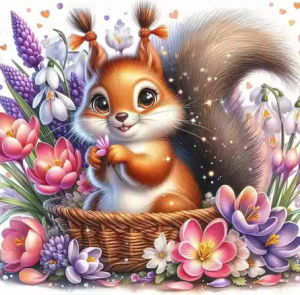 HUACAN Cat Flower Diamond Painting Complete Kit Animal Cup 5D Diy Full Drill Diamond Mosaic Rose Flower Cross Stitch