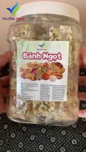 Bánh cốm đậu phộng lá dứa 400g Viettin Mart