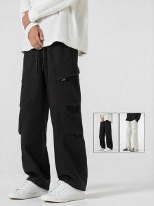 Warrior | Autumn Mens Loose Fit Straight Leg Utility Pants
