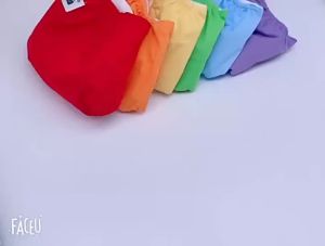 TY POPOK Kain Bayi Kancing Warna Polos Cloth Clodi Diaper Dapat Dicuci Reusable