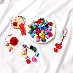 【Local Seller】10PCS Bell DIY Accessories/Candy Colour Round Bell/ Loceng Kucing 14mm /18mm/ 22mm Pet Bell Cat Dog Bell