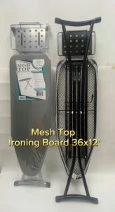 Mesh Top Iron Board Foldable Ironing Board & Anti-Slip 90 x 30 cm (8407-T) – Papan Seterika Anti Gelincir & Boleh Laras (36x12 inch)