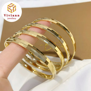 Viviann Original Gold Cuff Bracelets Bangles For Women Fashion Jewelry Charm Jewelry Accessories Crystal Bracelet loves Bangle Gift