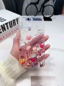 Cute Flowers Clear Case for Samsung A56 A55 A54 A53 A52S A52 A51 A36 A35 A34 A33 A26 A25 A24 A23 A16 A15 A14 5G Cover