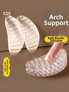 LINGMIAO | Arch Support Insoles for Flat Feet Men and Women Comfort Soft Silicone