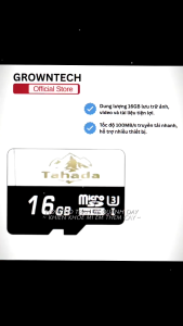 Thẻ nhớ micro SDXC Tahada 16GB tốc độ đọc 100MB/s – Phụ kiện lưu trữ dữ liệu ảnh video tài liệu cho điện thoại camera máy ghi âm