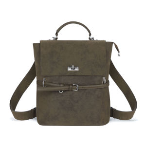 JANDRESS | Original Moss Green Rulaniini Color Contrast Backpack