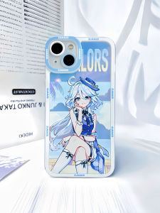 Summer Themed Mobile Phone Case for  15 Xiaomi 13 Huawei M60 Honor 90 with Original God of Water Fu Ning Na Design