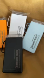 Sạc dự phòng 50000mAh sạc nhanh 120W pin dung lượng lớn có dây cắm nhiều điện thoại LED