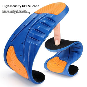 EVA High-elasticity Insoles Breathable Deodorization Running Sports Shoe Pads Soft Sweat-absorbent Shoe Accessories 1Pair/2Pai