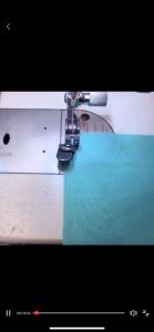 Chân vịt bẻ lai gấp mí dùng cho máy may 1 kim công nghiệp (cự ly 1mm 2mm 3mm)