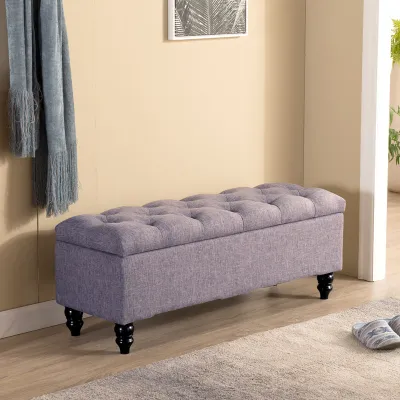 Oversized Storage Bench Rectangular Seat