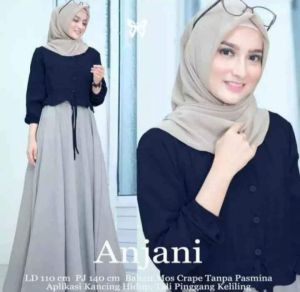gamis anjani Dress termurah cod