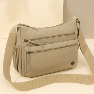 Túi Đeo Chéo Oxford Cho Nữ Dung Tích Lớn Nhiều Ngăn Nhẹ Thời Trang Đeo Vai Đơn Túi Xách Nữ Đi Làm Túi Nylon