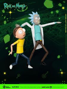 Collectible Movable Rick and Morty Figurines