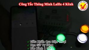 Công Tắc Wifi Thông Minh Hunonic Lahu Công Tắc Điều Khiển Hẹn Giờ Công Suất Lên Đến 4000w