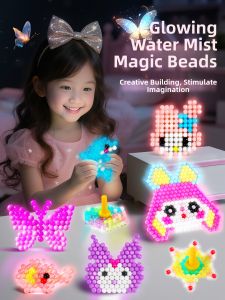 YUXI | DIY Glow in Dark Magic Sand Painting Craft Toys Complete Set