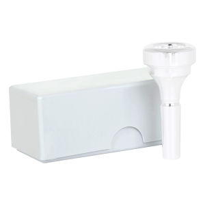 IRIN | Ống Ngậm Kèn Cornet Mạ Bạc Chuyên Nghiệp 7C Với Hộp Đựng ABS - Ống Ngậm Kèn Cornet Bằng Đồng Thau Được Chế Tạo Bằng Công Nghệ CNC Chính Xác Với Thiết Kế Thoải Mái