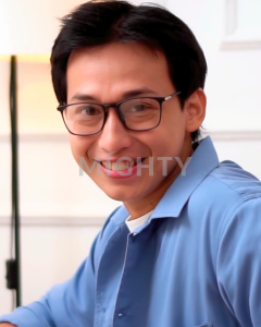 KACAMATA PHOTOCHROMIC ANTIRADIASI British Black Pria MIGHTYEYEWEAR