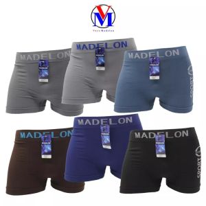 1Pcs Celana Dalam Pria Madelon 3327 Boxer Seamless M L XL