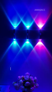 LED Night Light Intelligent Motion Sensor wireless led lights Tricolor/Colors Rechargeable Wall Lamp Magnetic High Brightness night lamp Two lighting modes bedside lamp