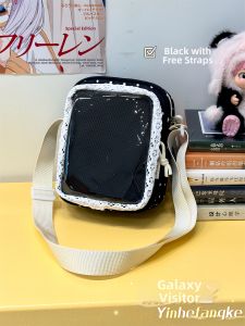 YINHEFANGKE | Polka Dot Transparent Phone Crossbody Bag