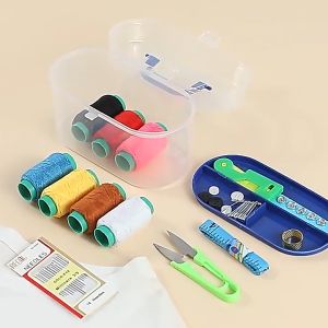 Bộ Kim Chỉ May Vá Đa Năng Kèm Hộp Đựng Gọn Gàng - Đầy Đủ Dụng Cụ Cơ Bản Tiện Lợi Sử Dụng