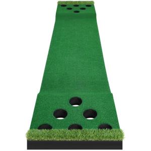 PGM GOLF | Indoor Golf Putting Green Multi-Hole Practice Portable Trainer