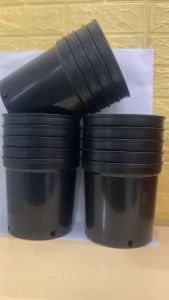 Chậu nhựa láng size 15x14 size 18x 16 size 20x20  - Giá bán theo combo 5 cái - MAI HUY SINCE 2008