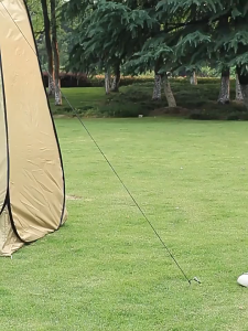 SG-Stock Portable beach tent foldable waterproof single tent outdoor mobile toilet camping fishing bathing tent