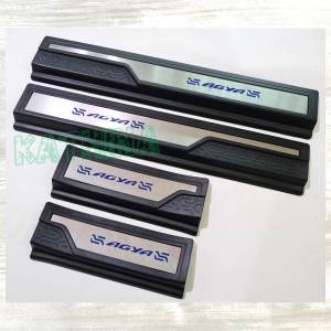 Sillplate Samping Pijakan Mobil Agya 2023 Hitam Sill Plate Non Lampu
