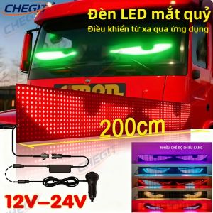 Bảng Đèn LED Ma Trận Lập Trình Tự Làm Đèn Ngủ Linh Hoạt Cho Ô Tô Cửa Hàng Khách Sạn Quán Bar Xe Tải Điều Khiển Bằng Ứng Dụng Bluetooth