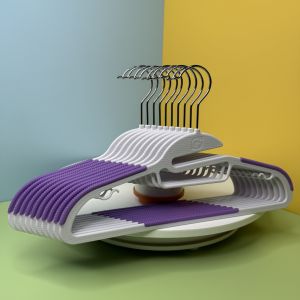 Anti-Slip No-Shoulder-Mark Dual-Use Clothes Hanger
