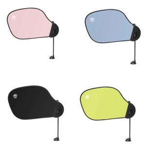New Laptop Sun Shade for Working Outside Anti-Glare with Suction Cup Bendable Office Desk Shade Folding Car Window Shades Cover