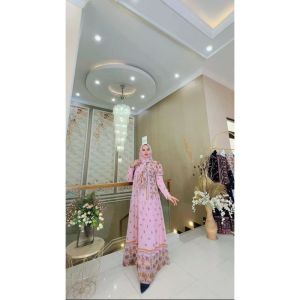 Nazwa set hijab full motip bunga