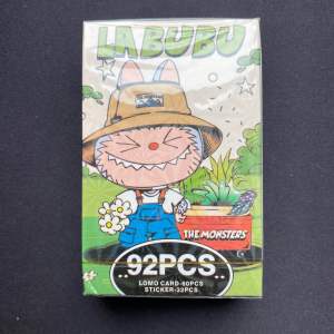 การ์ดอนิเมะ LABUBU สติ๊กเกอร์การ์ตูน LOMO CARD 92PCS Cartoon Stickers