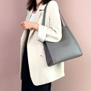 Fashionable Soft Large Capacity Womens Shoulder Crossbody Bag Shopping Bag