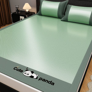 WUYINLIANGPIN | Cooling Ice Silk Bed Skirt Pillowcase Set No Wash Needed