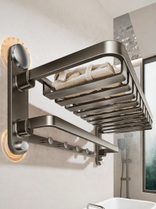 ERMO | Suction Cup No-Drilling Bathroom Shelf