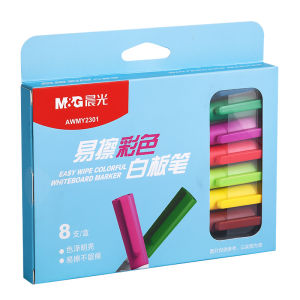 M&G | M&G Colored Whiteboard Markers Erasable Whiteboard Markers 8 Colors/12 Colors Markers for Student and Office Use