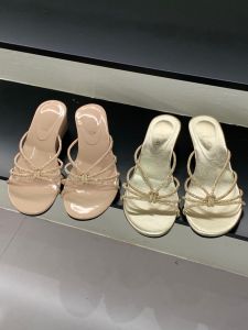 Stylish Rhinestone Strappy Sandal Slippers